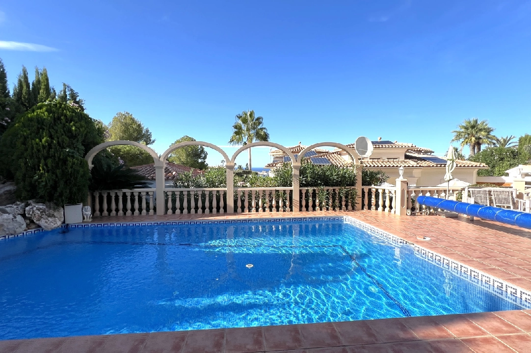 Villa in Denia(Marquesa VI) te koop, woonoppervlakte 122 m², Bouwjaar 2001, Staat netjes, + Vloerverwarming, Airconditioning, grondstuk 802 m², 4 slapkamer, 3 badkamer, Zwembad, ref.: SC-T0924-31