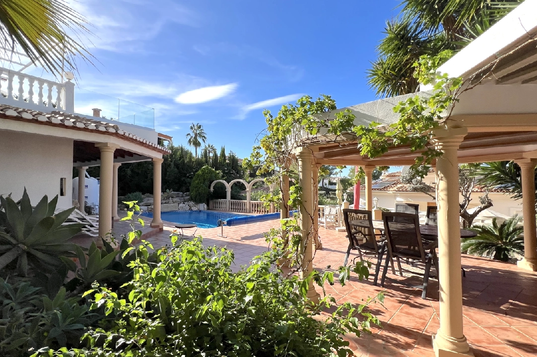 Villa in Denia(Marquesa VI) te koop, woonoppervlakte 122 m², Bouwjaar 2001, Staat netjes, + Vloerverwarming, Airconditioning, grondstuk 802 m², 4 slapkamer, 3 badkamer, Zwembad, ref.: SC-T0924-6