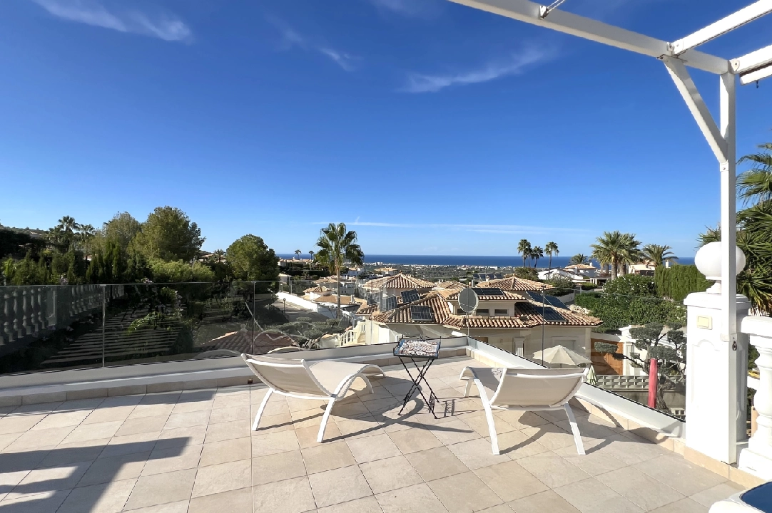 Villa in Denia(Marquesa VI) te koop, woonoppervlakte 122 m², Bouwjaar 2001, Staat netjes, + Vloerverwarming, Airconditioning, grondstuk 802 m², 4 slapkamer, 3 badkamer, Zwembad, ref.: SC-T0924-7