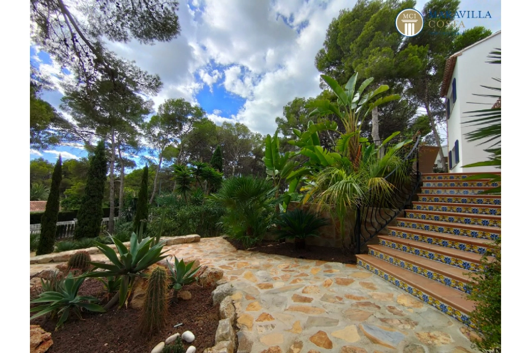 Villa in Javea(Costa Nova) te koop, woonoppervlakte 378 m², + Vloerverwarming, Airconditioning, grondstuk 3063 m², 5 slapkamer, 5 badkamer, Zwembad, ref.: MV-P-2507-11