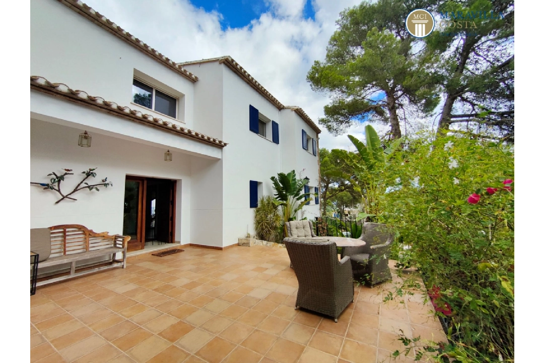 Villa in Javea(Costa Nova) te koop, woonoppervlakte 378 m², + Vloerverwarming, Airconditioning, grondstuk 3063 m², 5 slapkamer, 5 badkamer, Zwembad, ref.: MV-P-2507-12