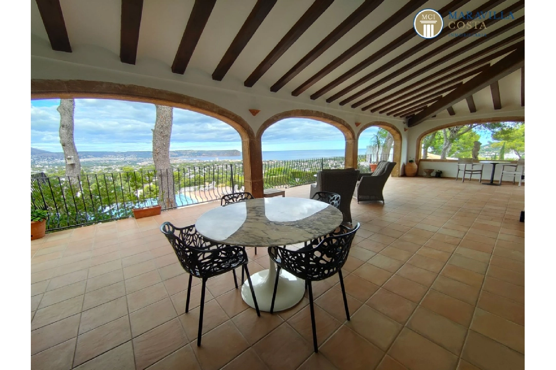 Villa in Javea(Costa Nova) te koop, woonoppervlakte 378 m², + Vloerverwarming, Airconditioning, grondstuk 3063 m², 5 slapkamer, 5 badkamer, Zwembad, ref.: MV-P-2507-16