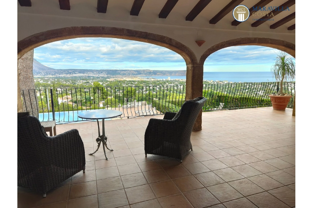 Villa in Javea(Costa Nova) te koop, woonoppervlakte 378 m², + Vloerverwarming, Airconditioning, grondstuk 3063 m², 5 slapkamer, 5 badkamer, Zwembad, ref.: MV-P-2507-17