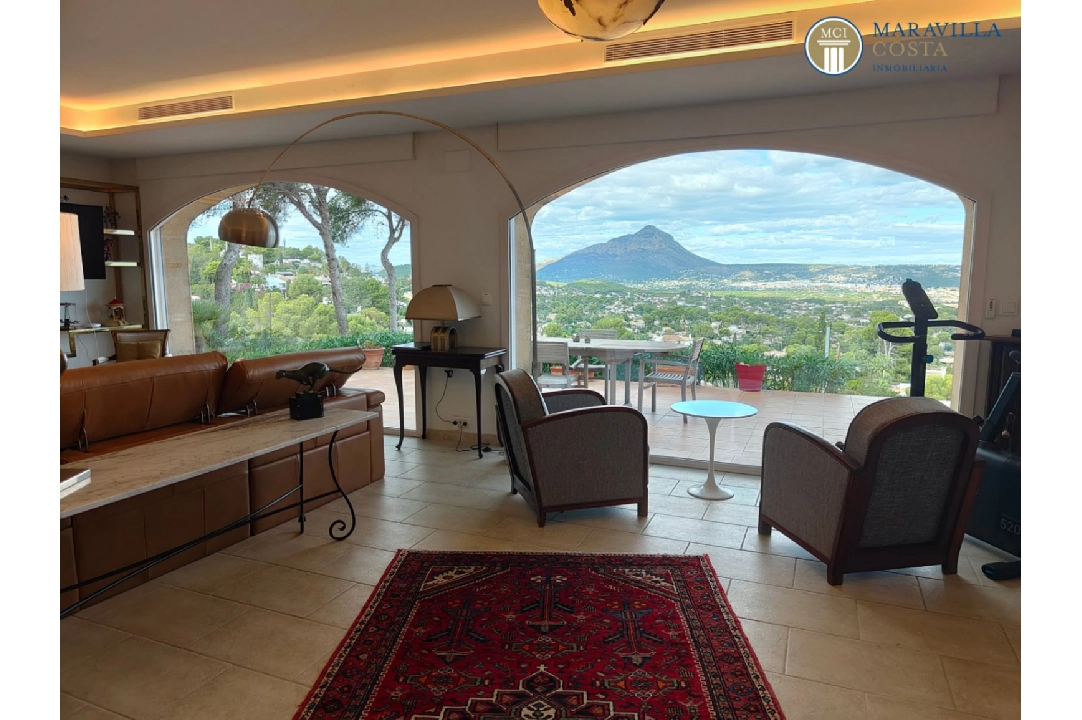 Villa in Javea(Costa Nova) te koop, woonoppervlakte 378 m², + Vloerverwarming, Airconditioning, grondstuk 3063 m², 5 slapkamer, 5 badkamer, Zwembad, ref.: MV-P-2507-26