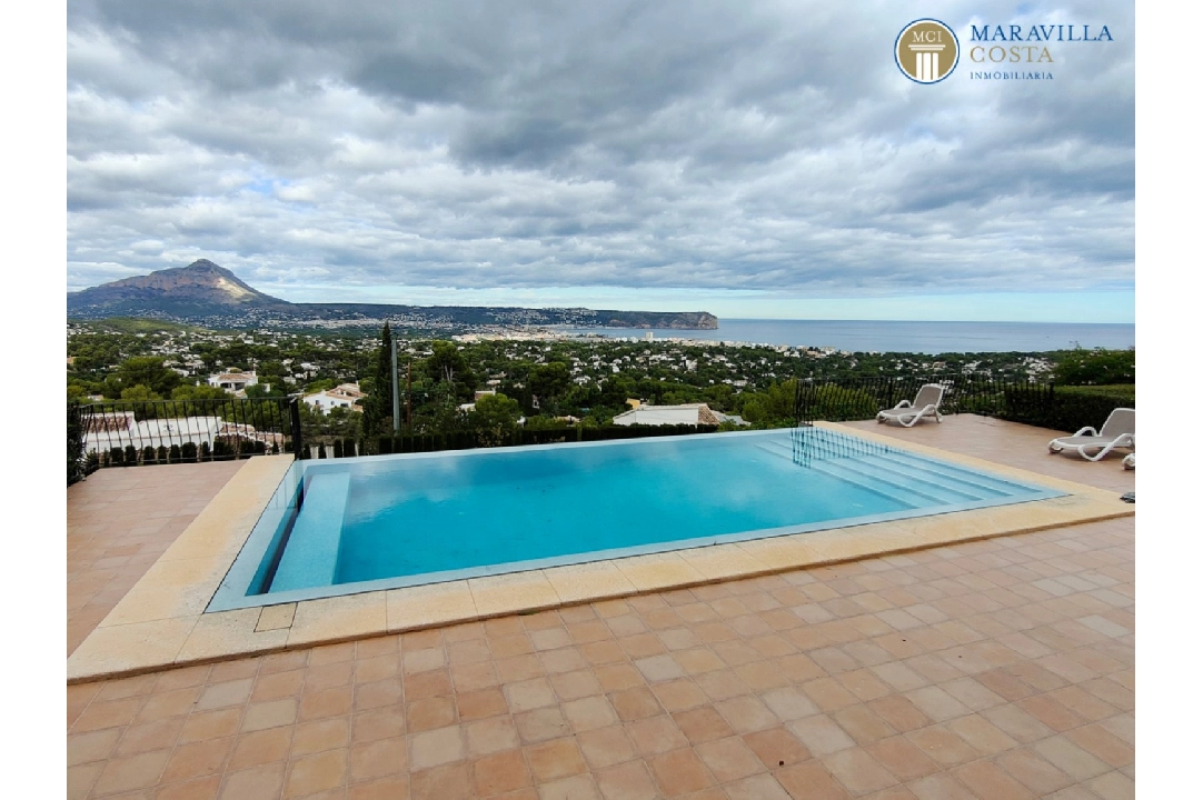 Villa in Javea(Costa Nova) te koop, woonoppervlakte 378 m², + Vloerverwarming, Airconditioning, grondstuk 3063 m², 5 slapkamer, 5 badkamer, Zwembad, ref.: MV-P-2507-6