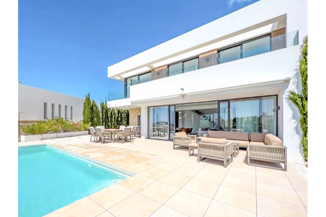 Villa in Finestrat te koop, woonoppervlakte 440 m², Bouwjaar 2017, + KLIMA, Airconditioning, grondstuk 710 m², 6 slapkamer, 4 badkamer, Zwembad, ref.: BP-C4XY7025FIN-3