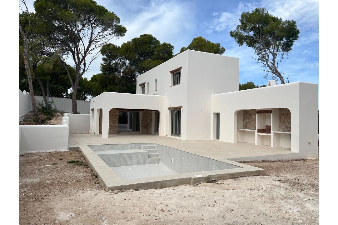 Villa in Moraira(Cap Blanc) te koop, woonoppervlakte 180 m², Airconditioning, grondstuk 1056 m², 3 slapkamer, 4 badkamer, Zwembad, ref.: CA-H-1699-AMBI-3