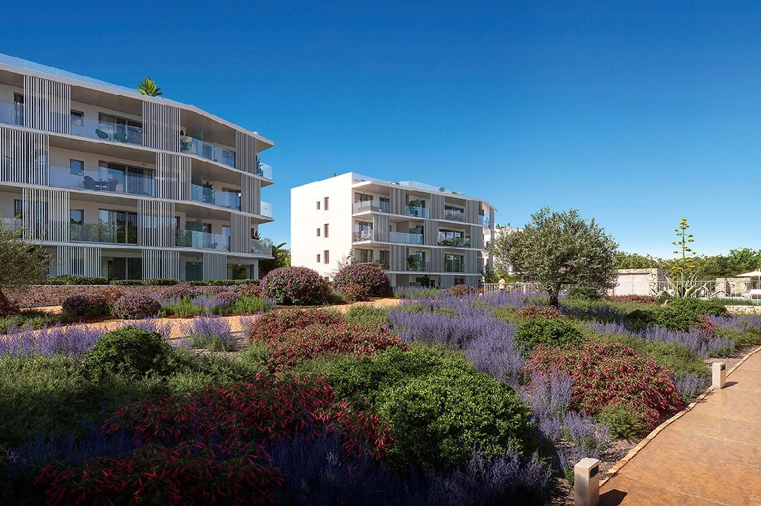 Etagen Apartment in Cala D-Or te koop, woonoppervlakte 107 m², Staat Eerste bewoning, Airconditioning, 2 slapkamer, 2 badkamer, Zwembad, ref.: HA-MLN-433-A01-20