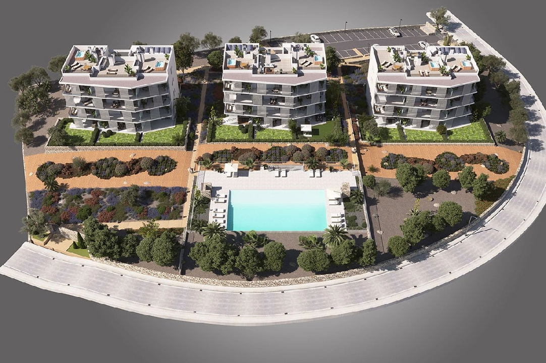 Etagen Apartment in Cala D-Or te koop, woonoppervlakte 107 m², Staat Eerste bewoning, Airconditioning, 2 slapkamer, 2 badkamer, Zwembad, ref.: HA-MLN-433-A01-23