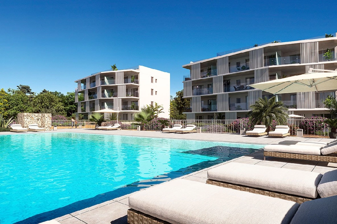 Etagen Apartment in Cala D-Or te koop, woonoppervlakte 107 m², Staat Eerste bewoning, Airconditioning, 2 slapkamer, 2 badkamer, Zwembad, ref.: HA-MLN-433-A01-3