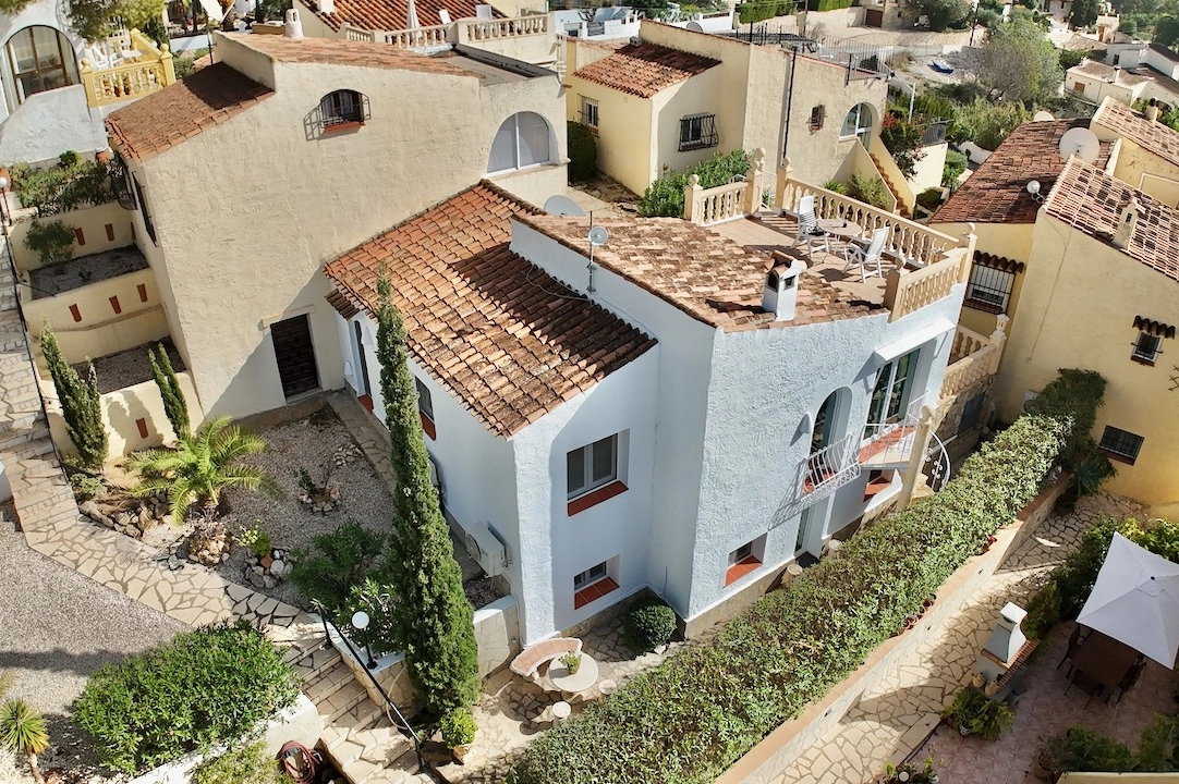 Stadthaus in Moraira(Arnella) te koop, woonoppervlakte 112 m², Airconditioning, 2 slapkamer, 2 badkamer, Zwembad, ref.: CA-B-1829-AMBE-40