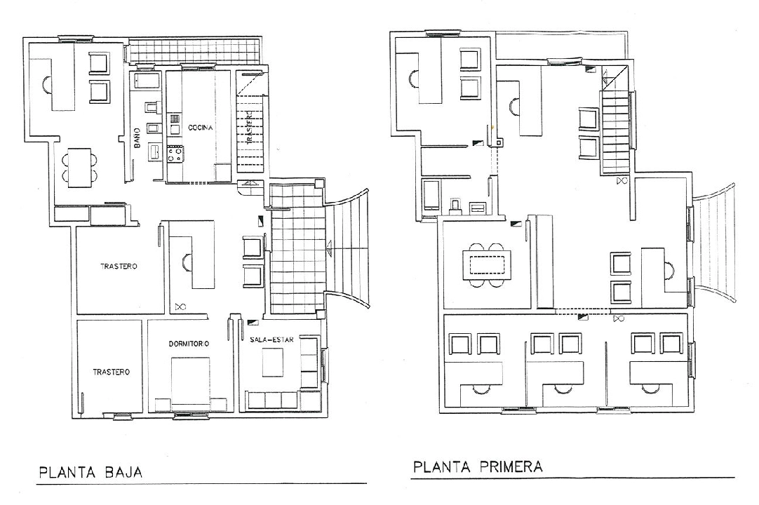 Villa in San Fulgencio te koop, woonoppervlakte 216 m², Staat netjes, Airconditioning, grondstuk 268 m², 5 slapkamer, 2 badkamer, ref.: HA-M-SC-OFI-19