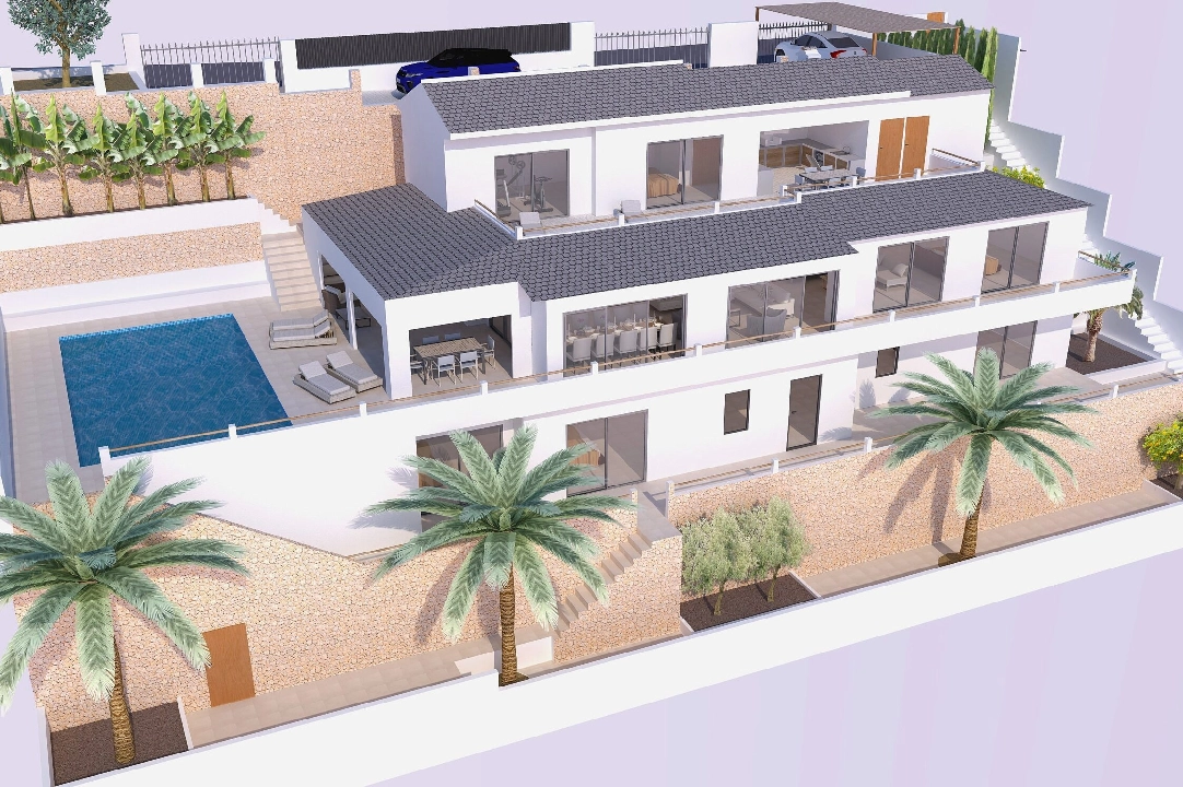 Villa in Javea te koop, woonoppervlakte 320 m², Airconditioning, grondstuk 800 m², 5 slapkamer, 4 badkamer, Zwembad, ref.: BP-4447JAV-1