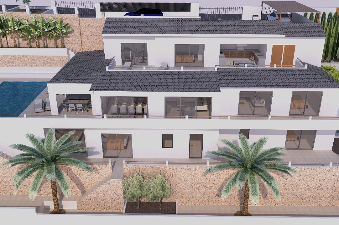 Villa in Javea te koop, woonoppervlakte 320 m², Airconditioning, grondstuk 800 m², 5 slapkamer, 4 badkamer, Zwembad, ref.: BP-4447JAV-22