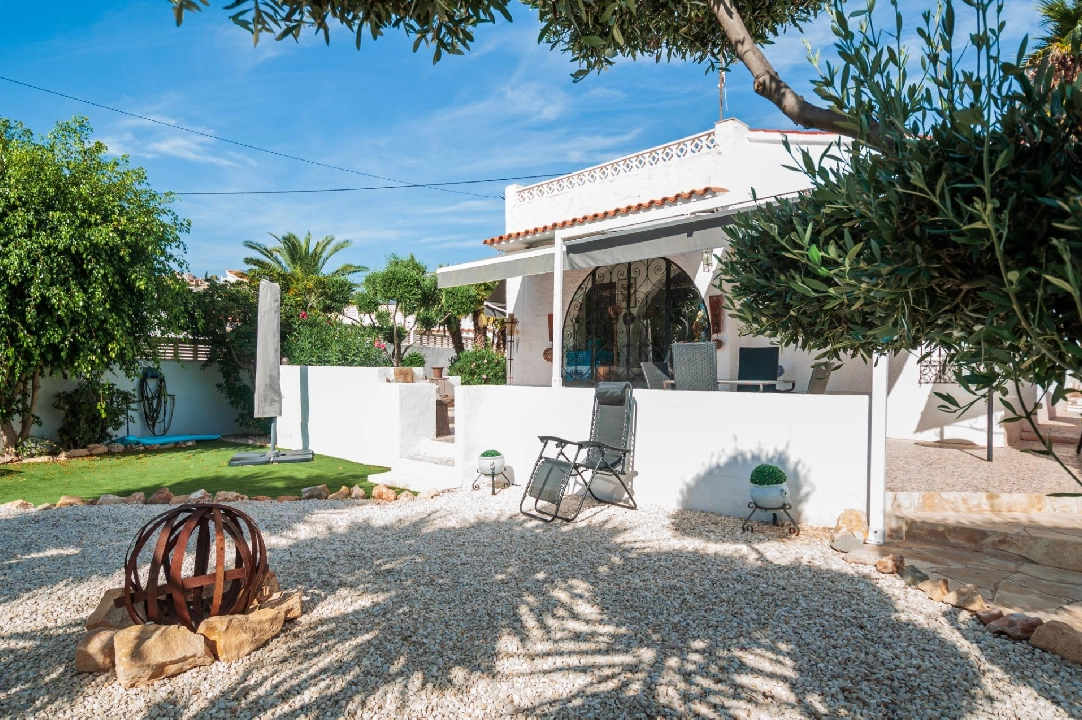 Villa in Calpe(Gran sol) te koop, woonoppervlakte 74 m², Airconditioning, grondstuk 507 m², 2 slapkamer, 1 badkamer, Zwembad, ref.: COB-3482-10535-2