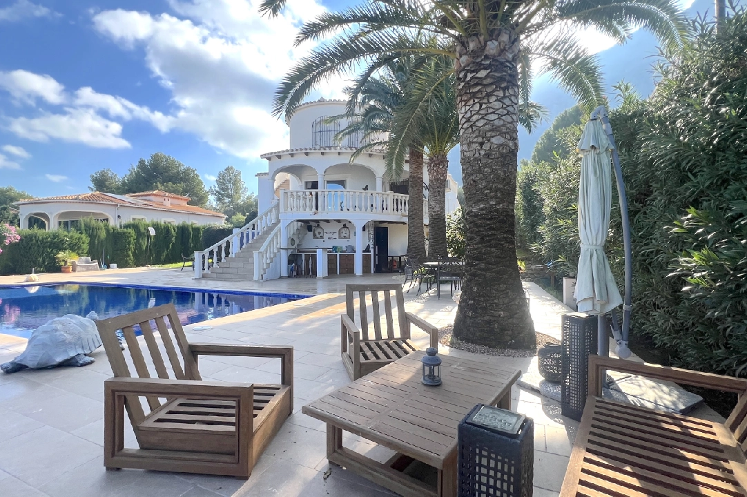 Villa in Denia te koop, woonoppervlakte 190 m², Bouwjaar 1984, Staat netjes, + KLIMA, Airconditioning, grondstuk 1900 m², 4 slapkamer, 4 badkamer, Zwembad, ref.: AS-1024-5