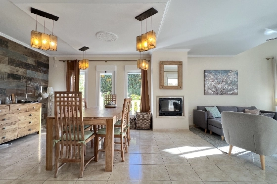 Villa in Gata de Gorgos(Monte Pedreguer) zur Ferienvermietung, Wohnfläche 180 m², Baujahr 2006, + Ofen, Klimaanlage, Grundstück 600 m², 3 Schlafzimmer, 3 Badezimmer, Pool, ref.: T-0624-3