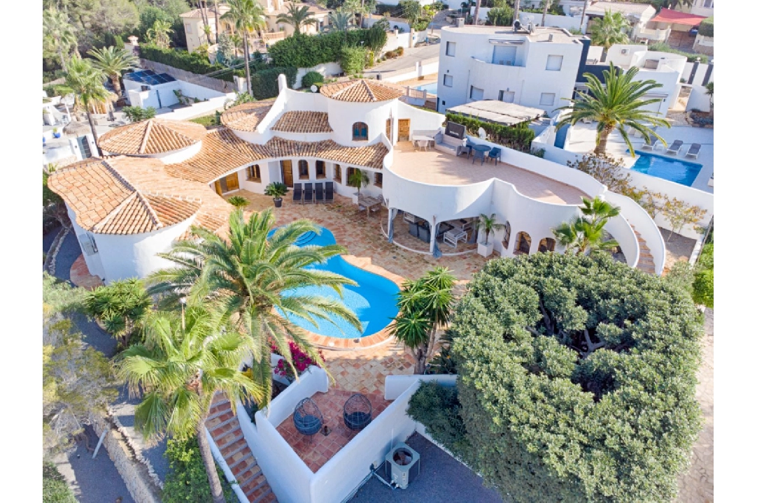 Villa in Benissa te koop, woonoppervlakte 318 m², Airconditioning, grondstuk 1152 m², 5 slapkamer, 3 badkamer, Zwembad, ref.: AM-12301DA-40