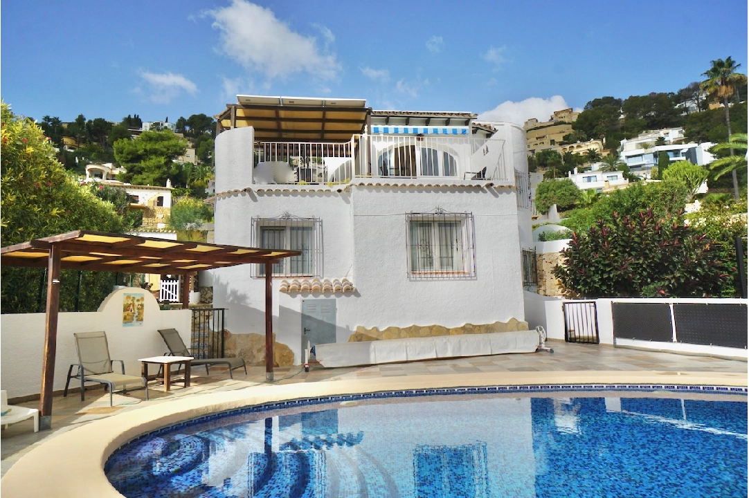 Villa in Moraira(Pinar del Advocat) te koop, woonoppervlakte 184 m², grondstuk 795 m², 3 slapkamer, 2 badkamer, Zwembad, ref.: CA-H-1838-AMB-22