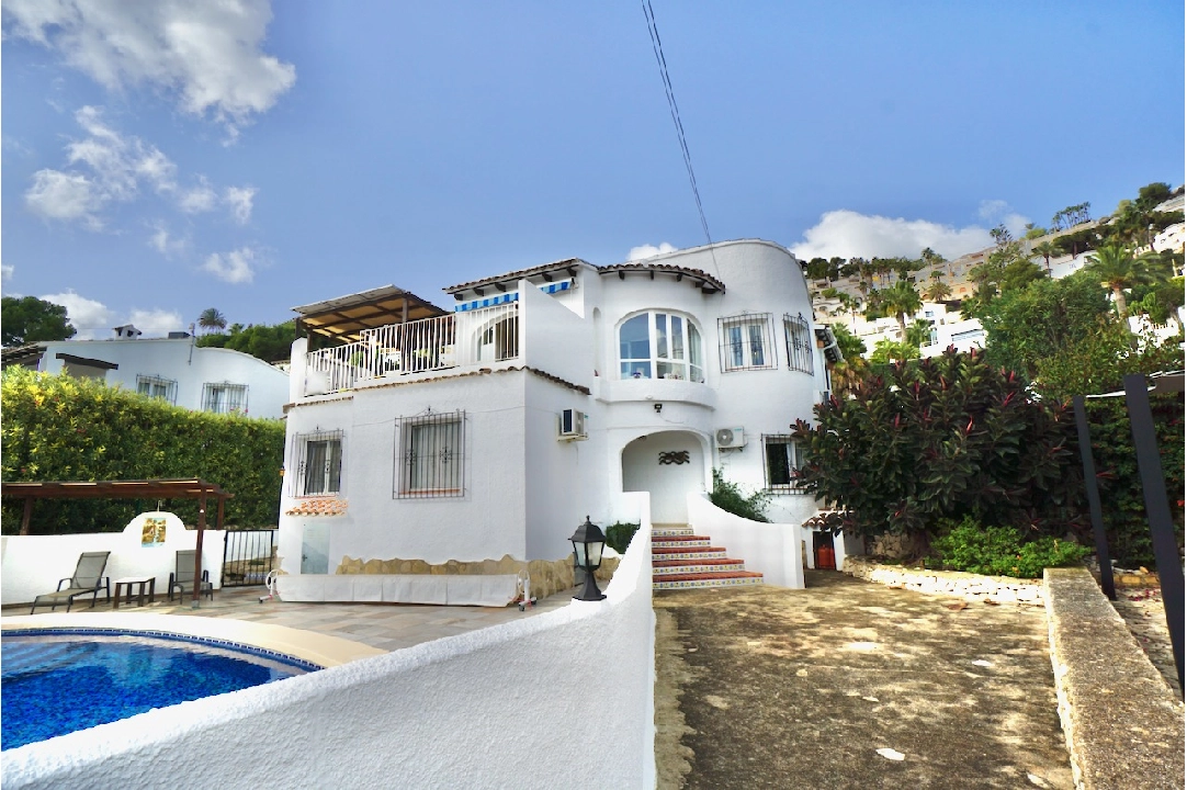 Villa in Moraira(Pinar del Advocat) te koop, woonoppervlakte 184 m², grondstuk 795 m², 3 slapkamer, 2 badkamer, Zwembad, ref.: CA-H-1838-AMB-28