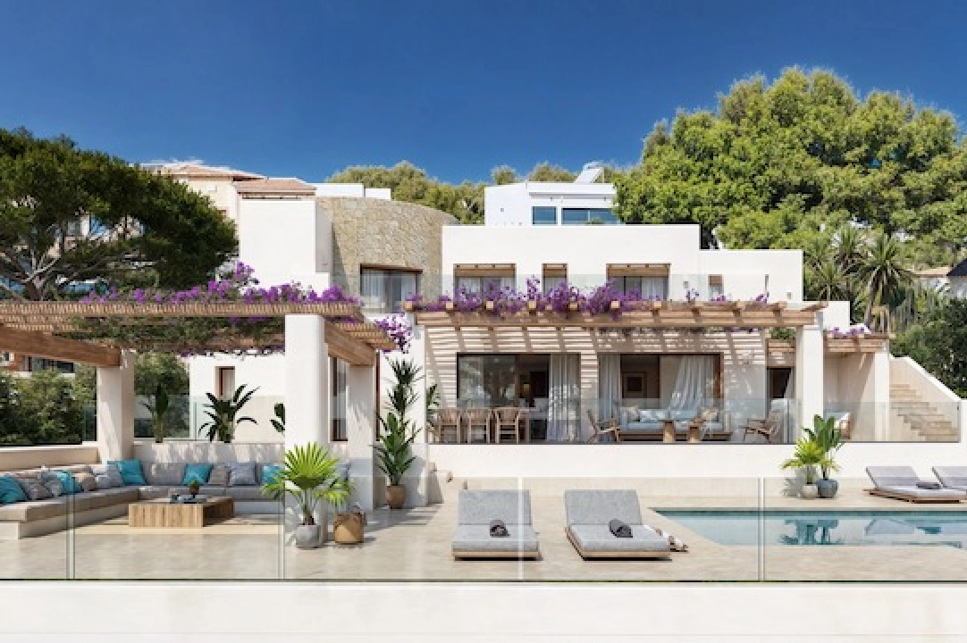 Villa in Moraira(San Jaime) te koop, woonoppervlakte 333 m², Airconditioning, grondstuk 1330 m², 5 slapkamer, 5 badkamer, Zwembad, ref.: CA-H-1842-AMBI-2