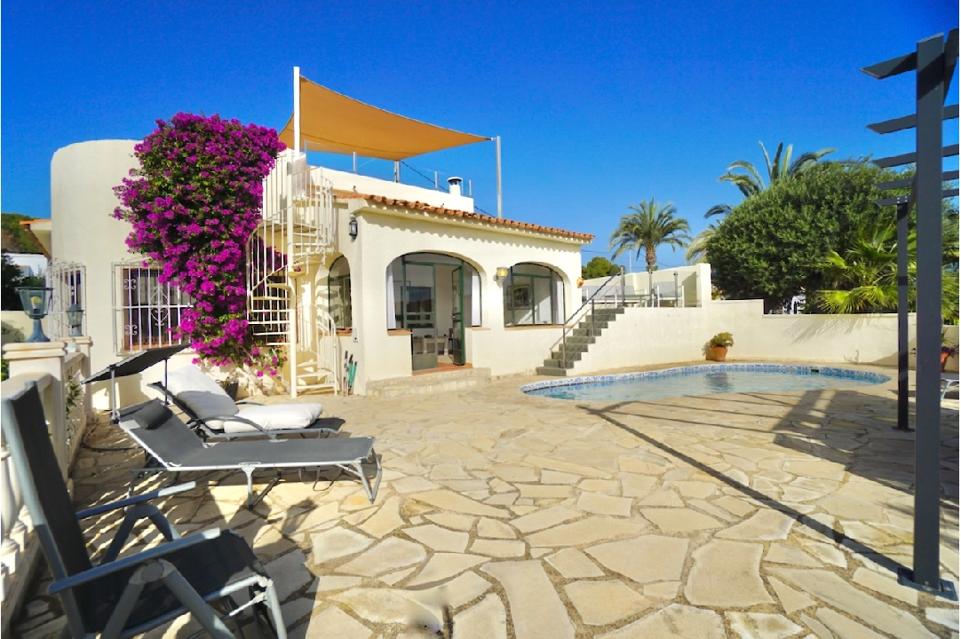 Villa in Benissa(Montemar) te koop, woonoppervlakte 165 m², grondstuk 823 m², 3 slapkamer, 2 badkamer, Zwembad, ref.: CA-H-1845-AMB-14