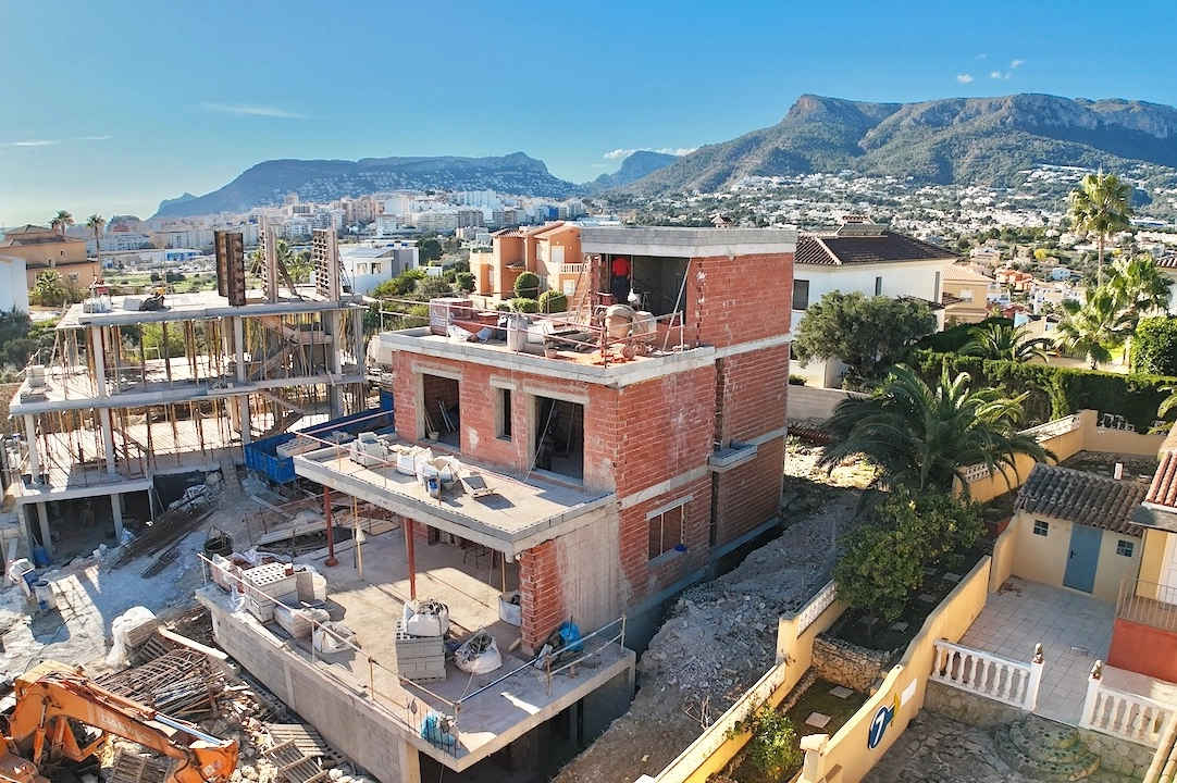 Villa in Calpe(Ortembach) te koop, woonoppervlakte 350 m², Airconditioning, grondstuk 792 m², 4 slapkamer, 4 badkamer, Zwembad, ref.: CA-H-1849-AMBE-1