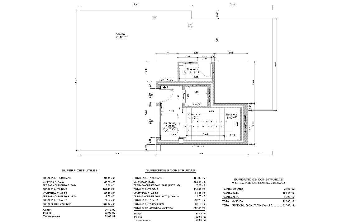 Villa in Calpe(Ortembach) te koop, woonoppervlakte 350 m², Airconditioning, grondstuk 792 m², 4 slapkamer, 4 badkamer, Zwembad, ref.: CA-H-1849-AMBE-33