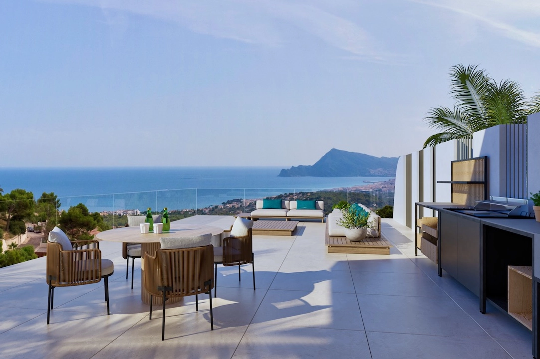 Villa in Altea(Altea) te koop, woonoppervlakte 479 m², Airconditioning, grondstuk 1383 m², 4 slapkamer, 4 badkamer, Zwembad, ref.: CA-H-1853-AMB-2