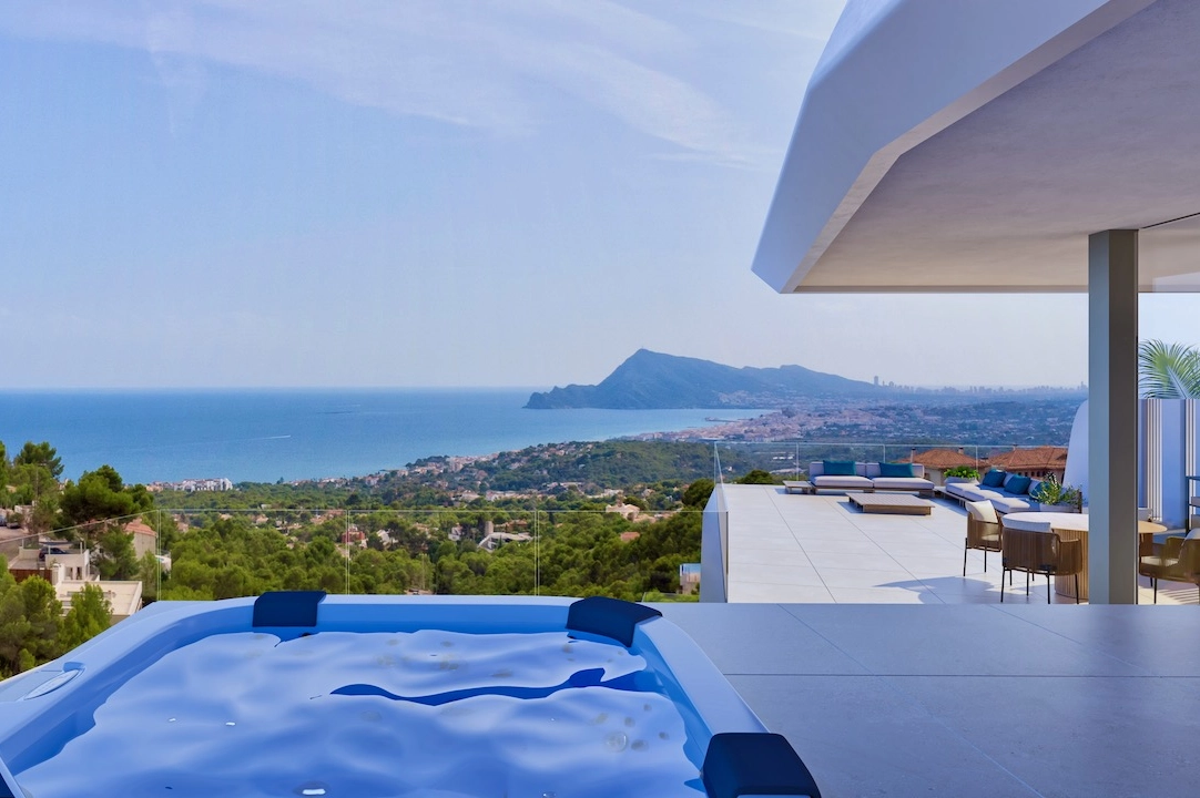 Villa in Altea(Altea) te koop, woonoppervlakte 479 m², Airconditioning, grondstuk 1383 m², 4 slapkamer, 4 badkamer, Zwembad, ref.: CA-H-1853-AMB-3