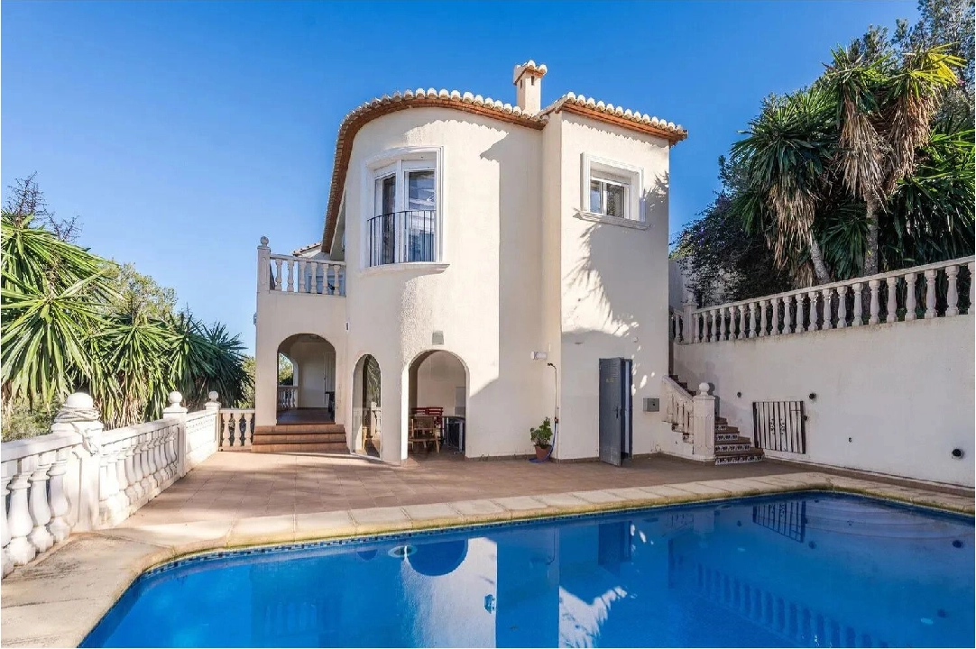 Villa in Javea te koop, woonoppervlakte 130 m², + Centrale verwarming, Airconditioning, grondstuk 1000 m², 3 slapkamer, 2 badkamer, Zwembad, ref.: PR-PPS3194-1