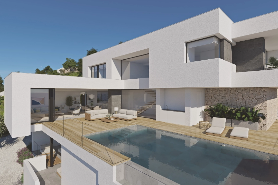 Villa in Cumbre del Sol(Cumbre del Sol) te koop, woonoppervlakte 349 m², grondstuk 878 m², 3 slapkamer, 3 badkamer, Zwembad, ref.: VA-AJ223-7