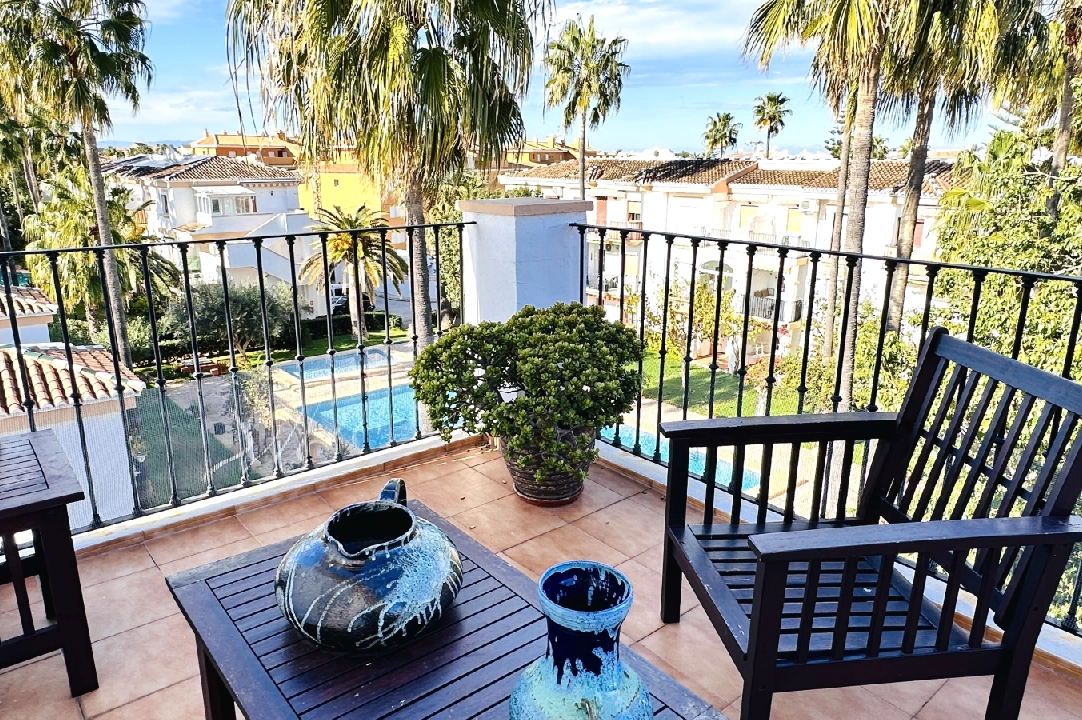 Penthouse Apartment in Denia(Las Marinas) te koop, woonoppervlakte 168 m², Bouwjaar 98, Staat als nieuw, + Vloerverwarming, Airconditioning, 4 slapkamer, 3 badkamer, Zwembad, ref.: AS-0325-42