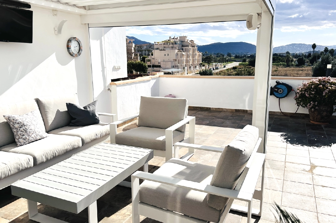 Penthouse Apartment in Denia(Las Marinas) te koop, woonoppervlakte 168 m², Bouwjaar 98, Staat als nieuw, + Vloerverwarming, Airconditioning, 4 slapkamer, 3 badkamer, Zwembad, ref.: AS-0325-7