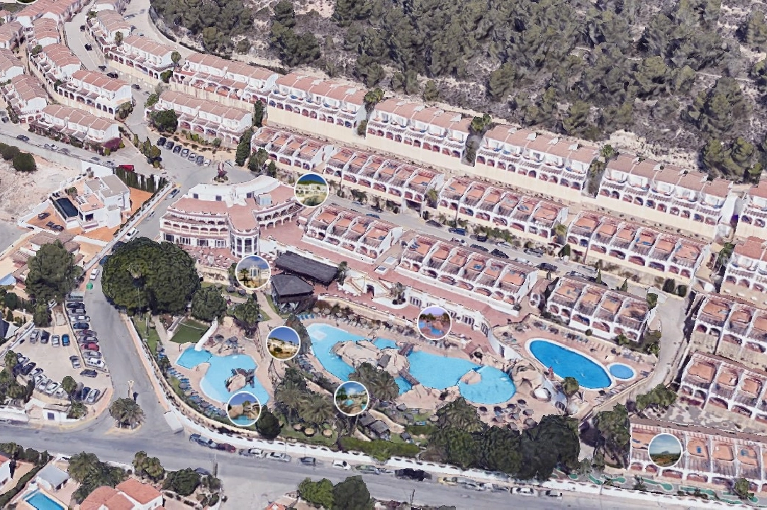 Stadthaus in Calpe(Tossal de la Cometa) te koop, woonoppervlakte 54 m², Airconditioning, 2 slapkamer, 1 badkamer, Zwembad, ref.: CA-B-1861-AMB-16