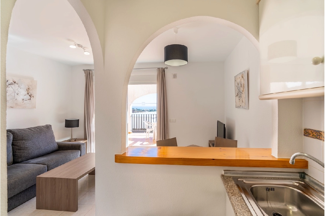 Stadthaus in Calpe(Tossal de la Cometa) te koop, woonoppervlakte 54 m², Airconditioning, 2 slapkamer, 1 badkamer, Zwembad, ref.: CA-B-1861-AMB-7