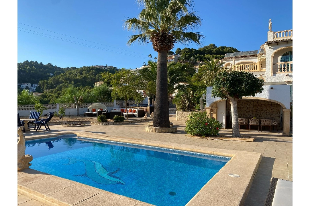 Villa in Benissa te koop, woonoppervlakte 354 m², Bouwjaar 1984, + Centrale verwarming, grondstuk 1200 m², 4 slapkamer, 4 badkamer, Zwembad, ref.: FK-0125-2