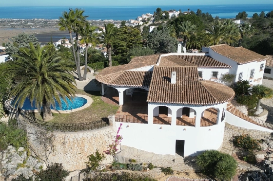 Villa in Pego-Monte Pego zu verkaufen, Wohnfläche 310 m², Baujahr 1988, + Zentralheizung, Klimaanlage, Grundstück 3370 m², 4 Schlafzimmer, 4 Badezimmer, Pool, ref.: JS-0425-32
