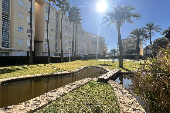 Apartment in Xabia(El Arenal) zur Ferienvermietung, Wohnfläche 92 m², Baujahr 2001, + KLIMA, Klimaanlage, Grundstück 101 m², 2 Schlafzimmer, 2 Badezimmer, Pool, ref.: T-0524-19