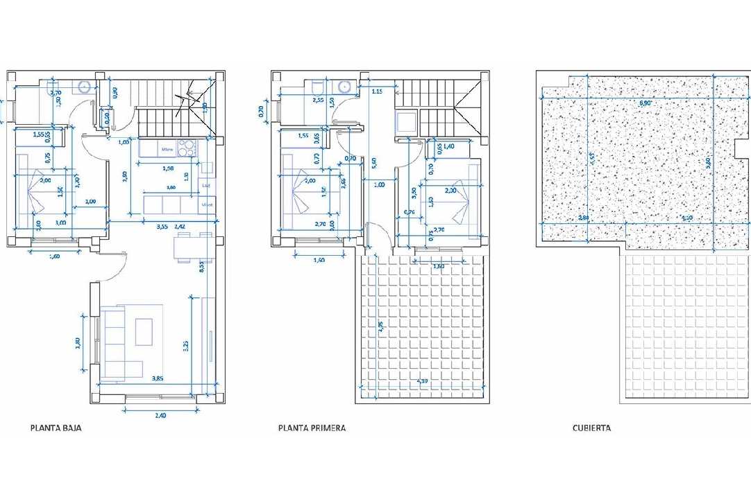 Villa in Benijofar te koop, woonoppervlakte 111 m², Staat Eerste bewoning, Airconditioning, grondstuk 178 m², 3 slapkamer, 2 badkamer, Zwembad, ref.: HA-BNN-307-E01-6