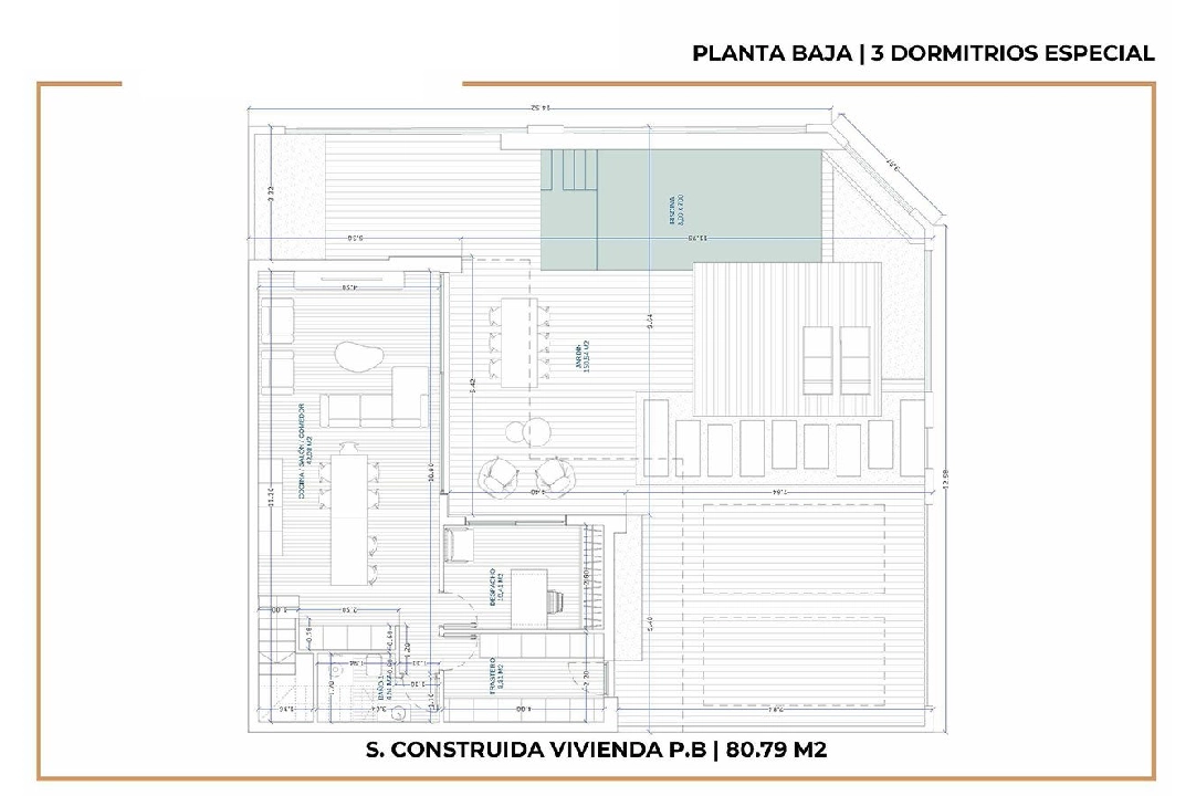 Villa in Roldan te koop, woonoppervlakte 113 m², Staat Eerste bewoning, grondstuk 198 m², 3 slapkamer, 2 badkamer, Zwembad, ref.: HA-RDN-120-E02-13