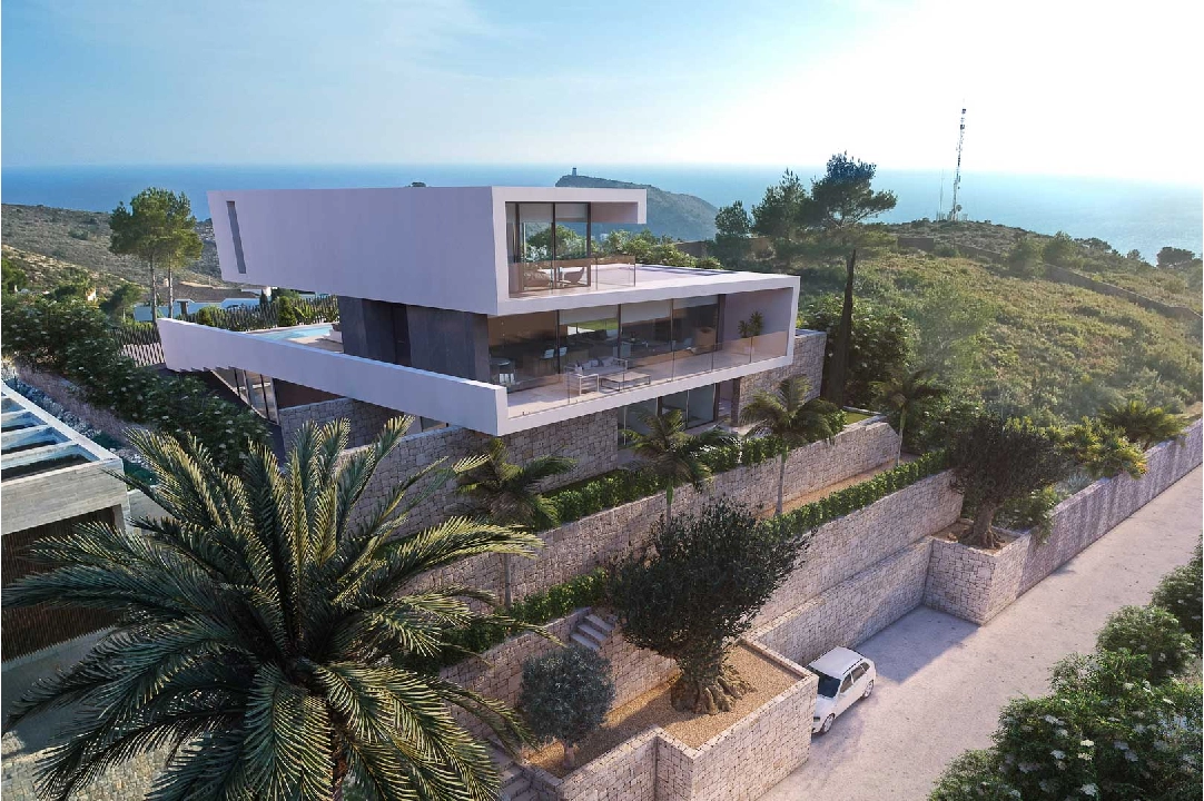 Villa in Moraira te koop, woonoppervlakte 568 m², + KLIMA, Airconditioning, grondstuk 869 m², 4 slapkamer, 8 badkamer, Zwembad, ref.: BP-8235MOR-2