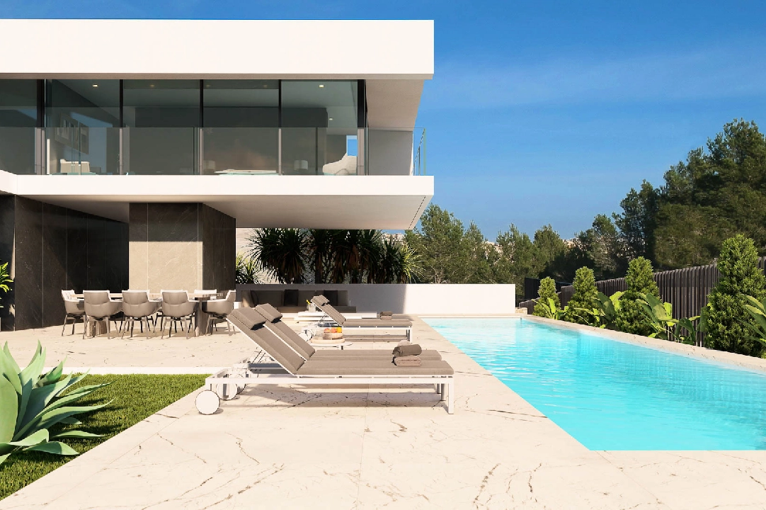 Villa in Moraira te koop, woonoppervlakte 568 m², + KLIMA, Airconditioning, grondstuk 869 m², 4 slapkamer, 8 badkamer, Zwembad, ref.: BP-8235MOR-28