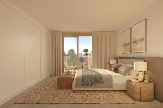 Reihenhaus in El Vergel zu verkaufen, Wohnfläche 74 m², Baujahr 2027, Klimaanlage, Grundstück 36 m², 2 Schlafzimmer, 2 Badezimmer, Pool, ref.: TT-AD-18-7