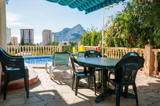 Villa in Calpe(Costeres) zu verkaufen, Wohnfläche 115 m², Klimaanlage, Grundstück 785 m², 3 Schlafzimmer, 2 Badezimmer, Pool, ref.: COB-3486-10535-32
