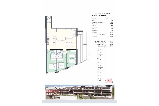 Etagen Apartment in Benijofar zu verkaufen, Wohnfläche 118 m², Zustand Erstbezug, 3 Schlafzimmer, 2 Badezimmer, Pool, ref.: HA-BNN-332-A02-30