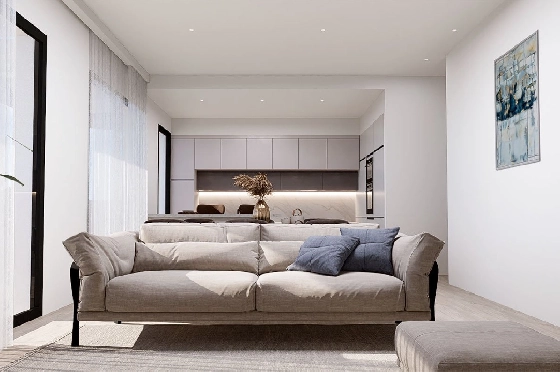 Erdgeschoss Apartment in Finestrat zu verkaufen, Wohnfläche 176 m², Zustand Erstbezug, 3 Schlafzimmer, 2 Badezimmer, Pool, ref.: HA-FIN-317-A03-17