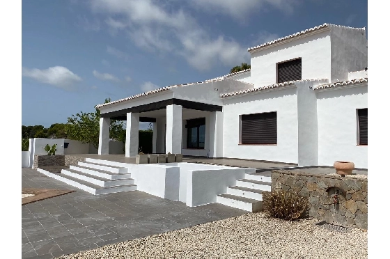 Villa in Moraira zu verkaufen, Wohnfläche 283 m², Baujahr 2023, Klimaanlage, Grundstück 897 m², 3 Schlafzimmer, 3 Badezimmer, Pool, ref.: AM-12030DA-4