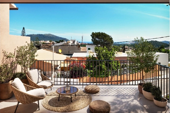 Reihenhaus in Capdepera zu verkaufen, Wohnfläche 128 m², Zustand Erstbezug, Klimaanlage, 2 Schlafzimmer, 2 Badezimmer, Pool, ref.: HA-MLN-435-R01-10