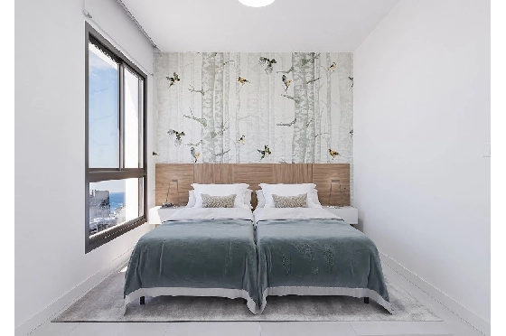 Etagen Apartment in Calpe zu verkaufen, Wohnfläche 125 m², Zustand Erstbezug, Klimaanlage, 3 Schlafzimmer, 2 Badezimmer, Pool, ref.: HA-CAN-150-A03-8